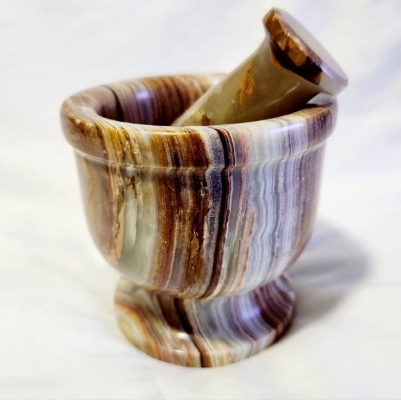 Onyx Mortar and Pestle (Large) - Picture 4 of 8
